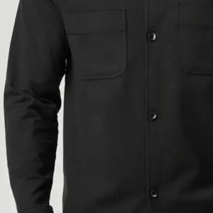 Zara Black Casual Button-Down Shirt